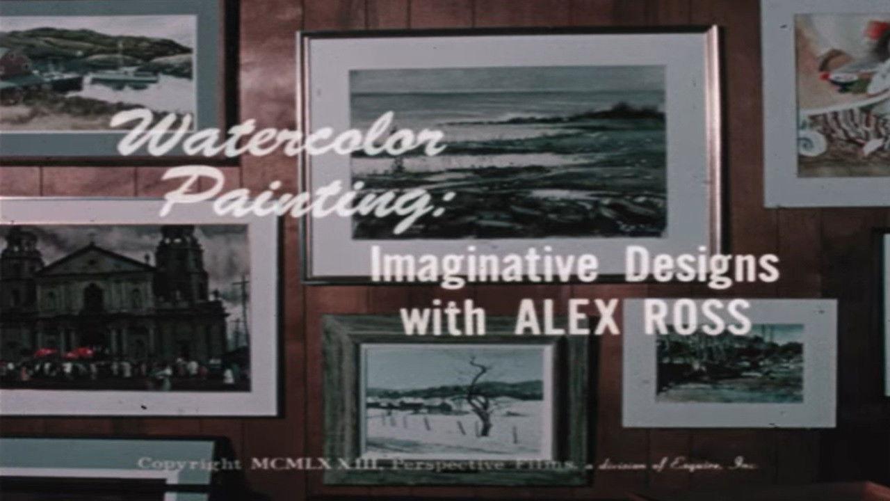Watercolor Painting: Imaginative Designs with Alex Ross backdrop