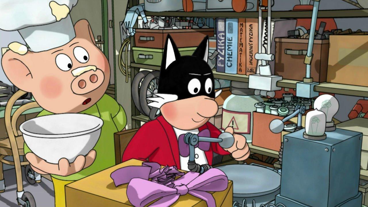 Čtyřlístek ve službách krále backdrop