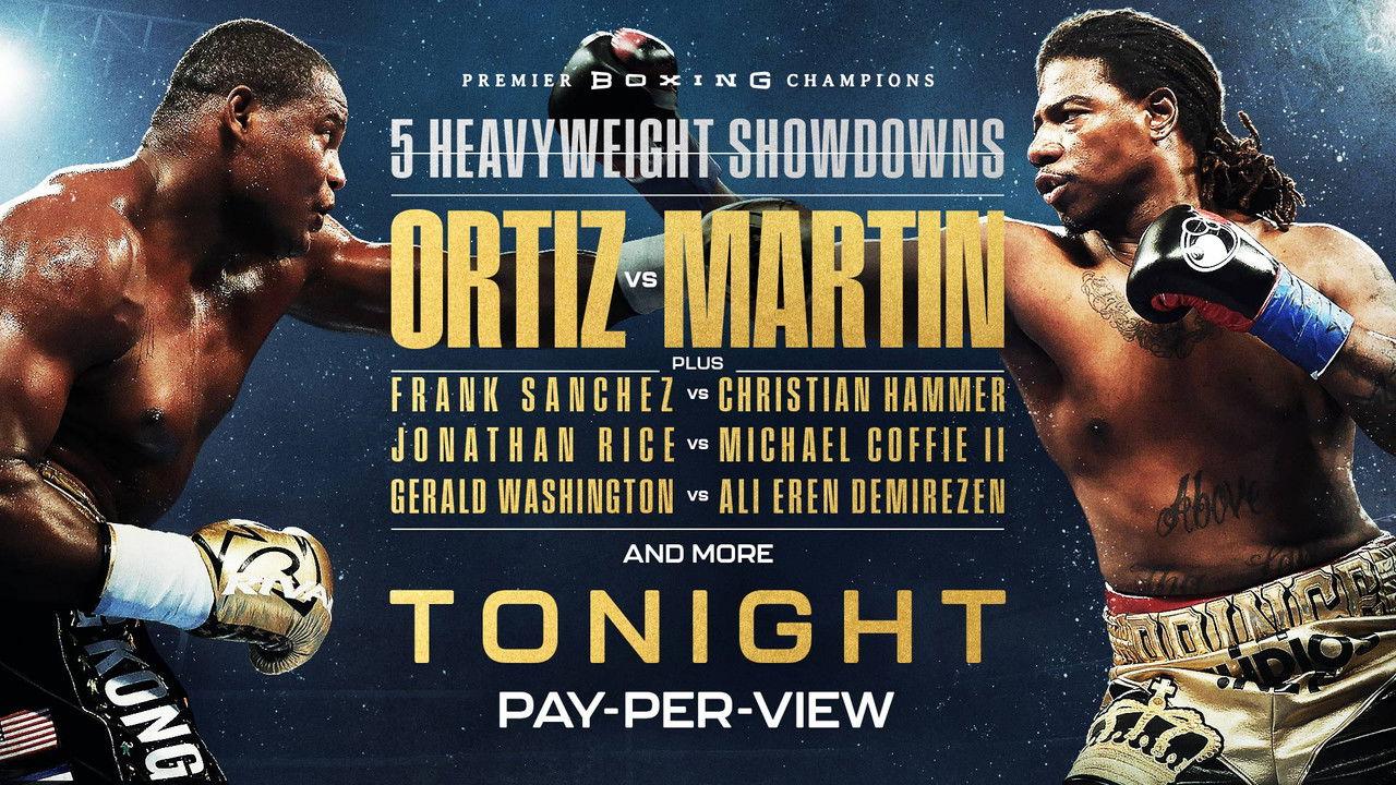 Luis Ortiz vs. Charles Martin backdrop