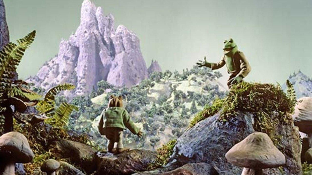 Frog and Toad Together backdrop