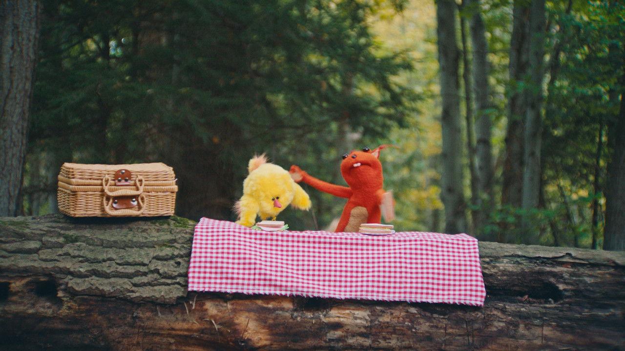 Caring Cabin backdrop