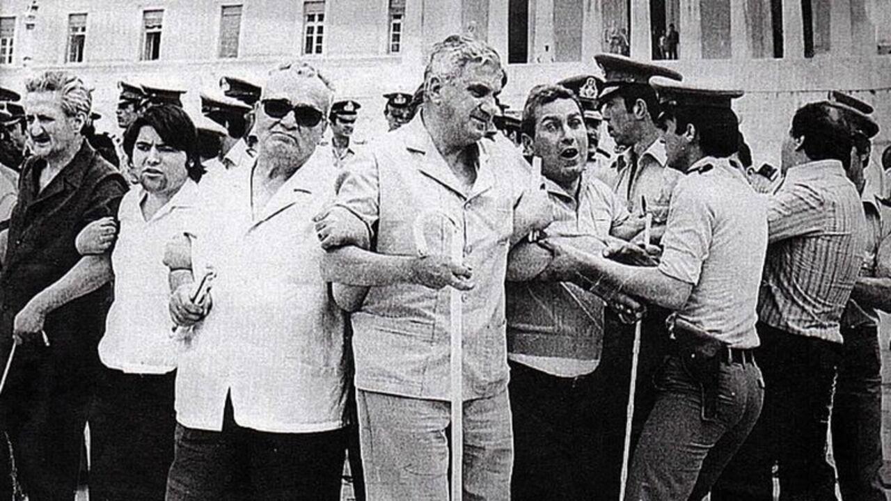 The Struggle of the Blind backdrop