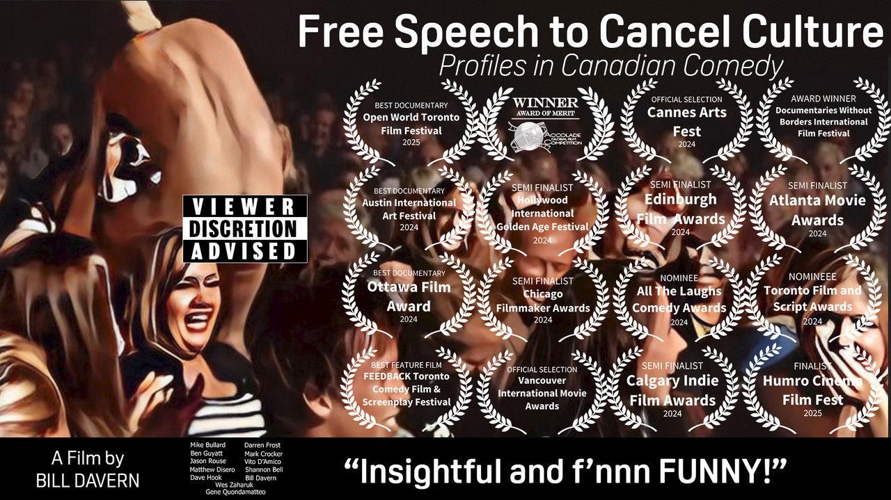 Free Speech to Cancel Culture: Profiles in Canadian Comedy backdrop