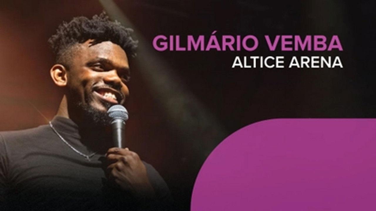 Gilmário Vemba no Altice Arena backdrop