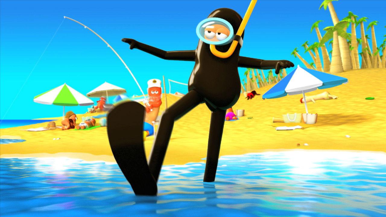 Sun of a Beach backdrop