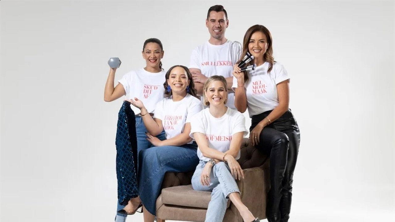 Minki en Vriende backdrop