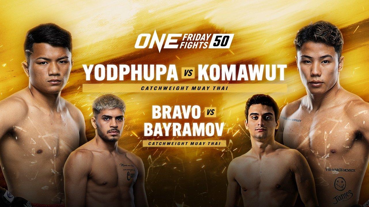 ONE Friday Fights 50: Yodphupa vs. Komawut backdrop