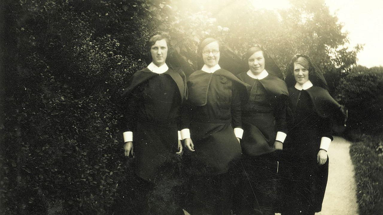 The Incredible Vanishing Sisters in the Death of the Garden of Eden backdrop