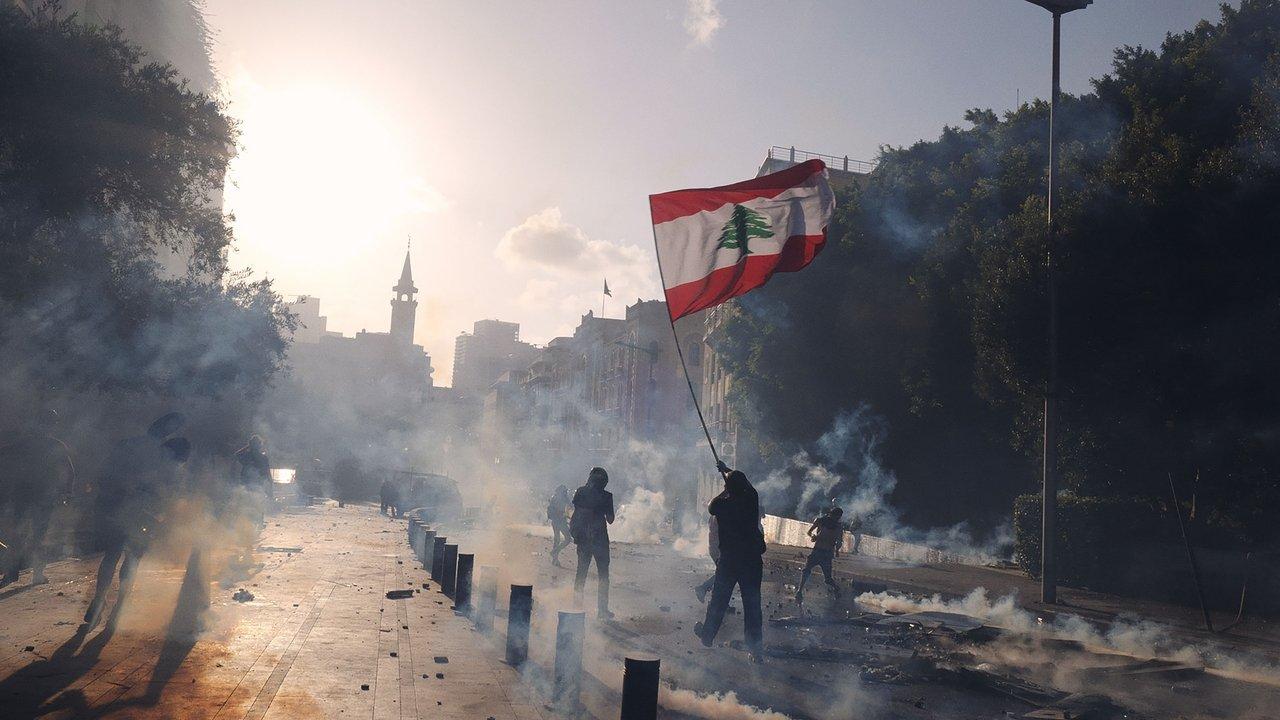 Dancing on the Edge of a Volcano backdrop