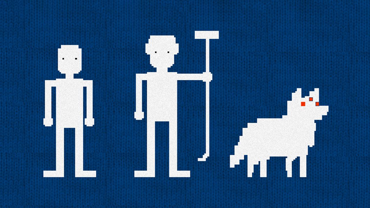 Santa Klaus and the Beasts That Live In Your Hallway backdrop