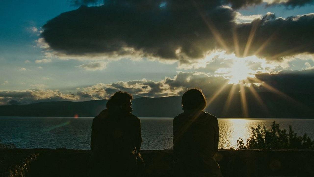 Grandfather and Grandson backdrop