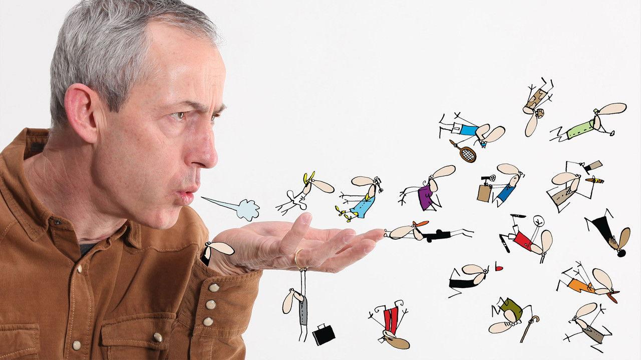 L'ami, portrait de Mix & Remix backdrop