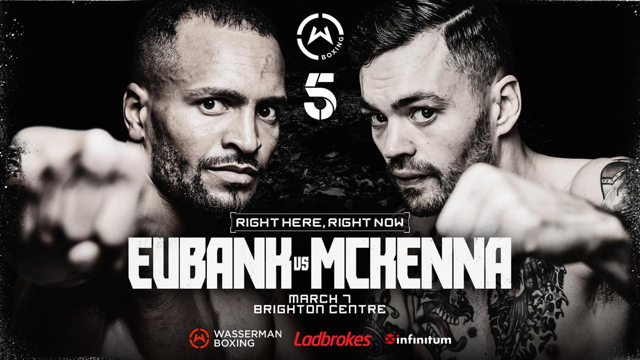Harlem Eubank vs. Tyrone McKenna backdrop