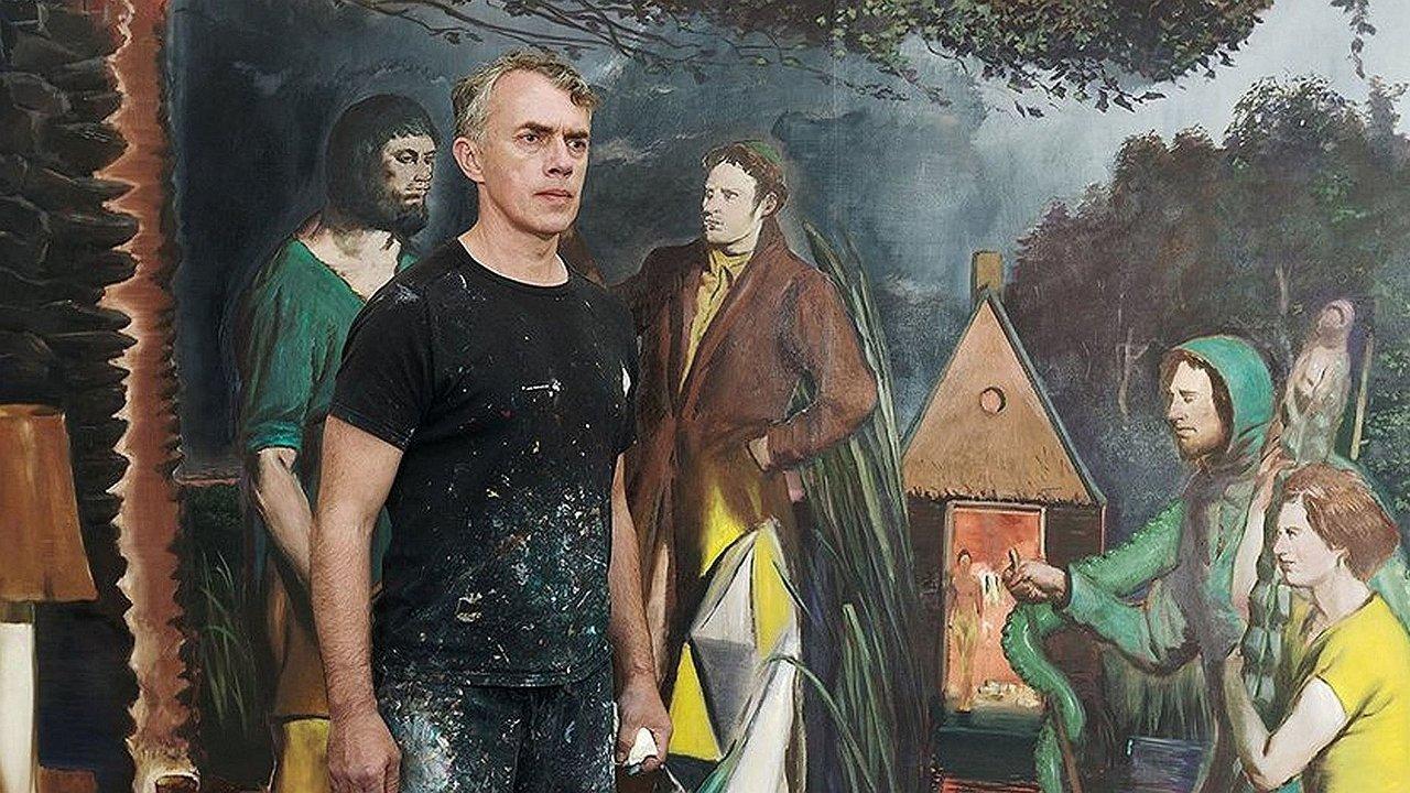 Neo Rauch - Comrades and Companions backdrop