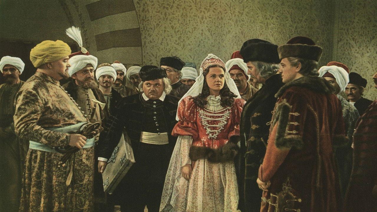 The Talking Robe backdrop