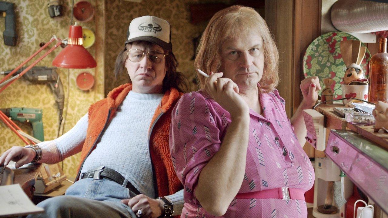 Morran and Tobias backdrop