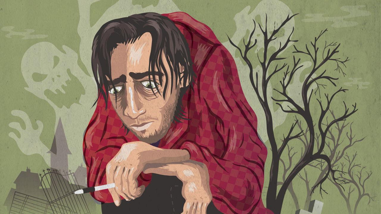 Xander De Rycke: His third show backdrop