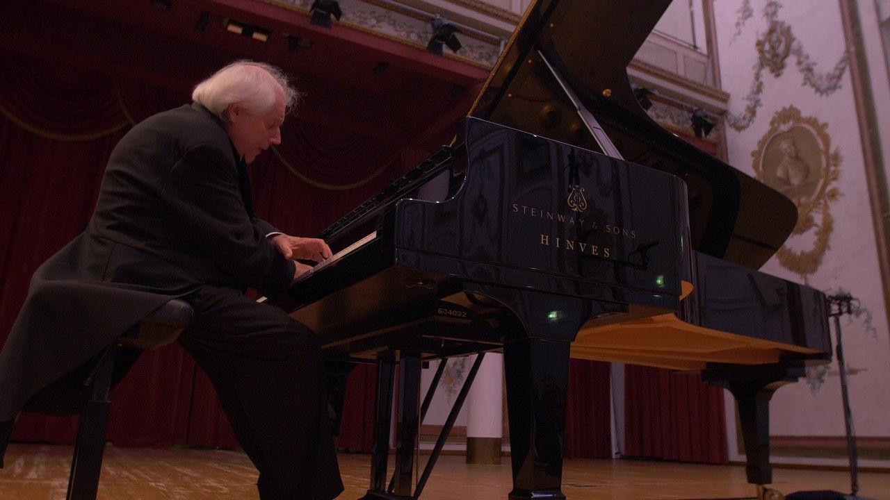 Grigori Sokolov at Esterházy Palace backdrop