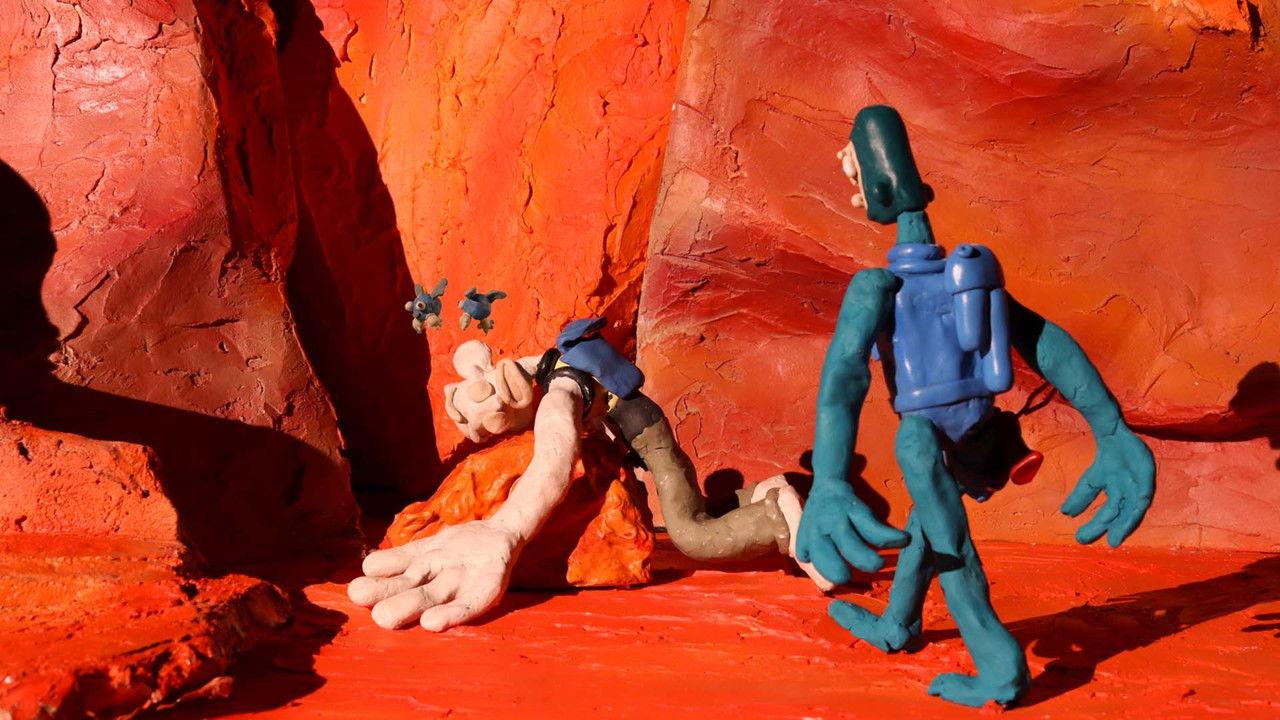 Spaceman Bruce in: The Temple of Oyche backdrop