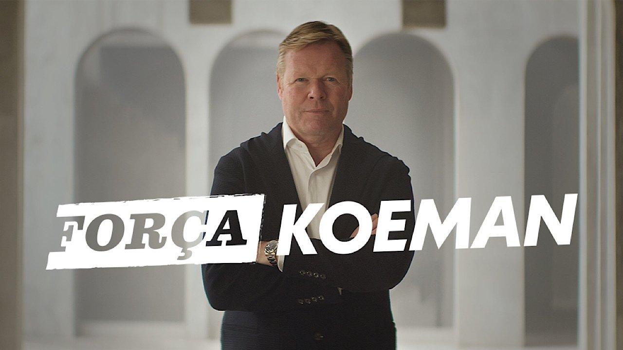 Força Koeman backdrop