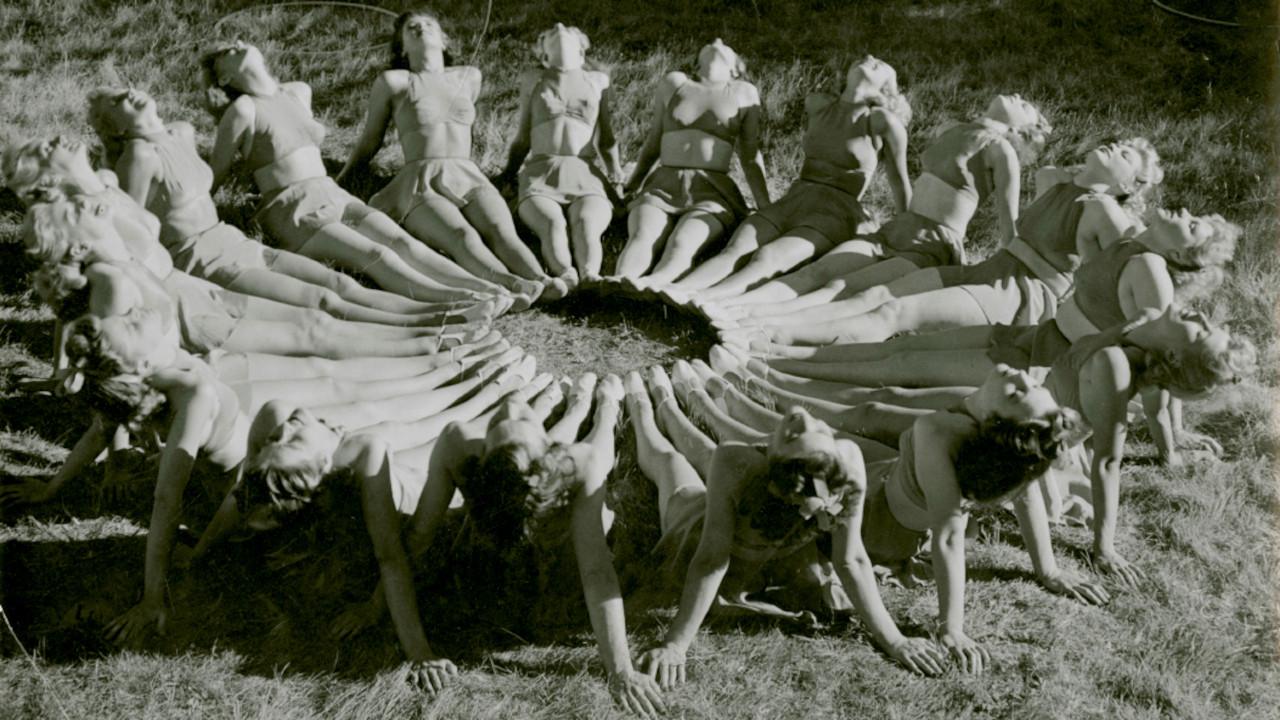 Females At Play backdrop