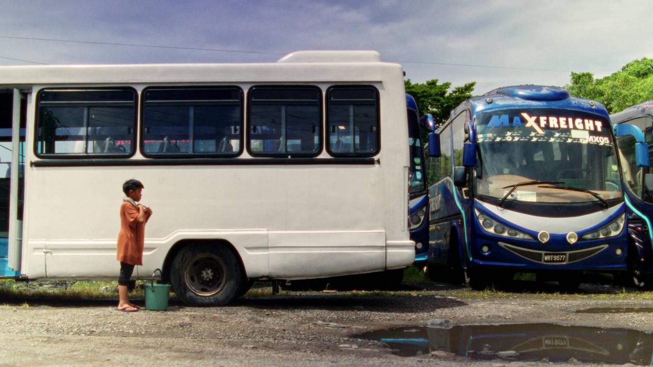 The Boy in The Bus backdrop