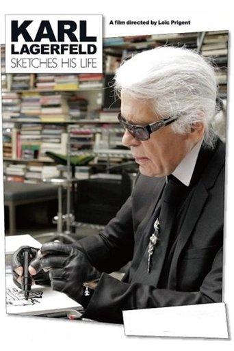 Karl Lagerfeld Sketches His Life film afişi