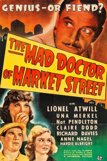 The Mad Doctor of Market Street film afişi