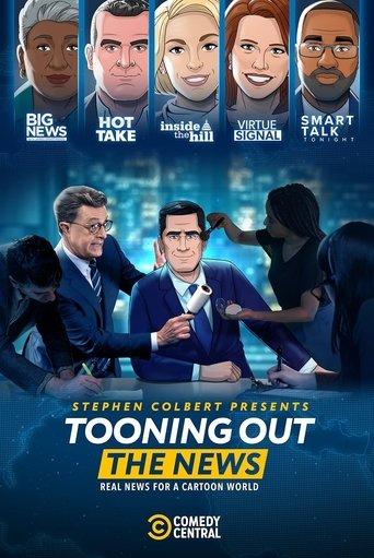 Stephen Colbert Presents Tooning Out the News dizi afişi