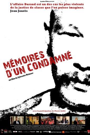 Mémoires d'un condamné film afişi