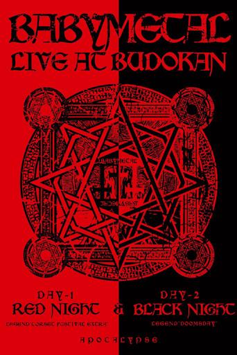 BABYMETAL - Live at Budokan ~Red Night & Black Night Apocalypse~ film afişi