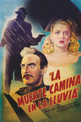 La muerte camina en la lluvia film afişi