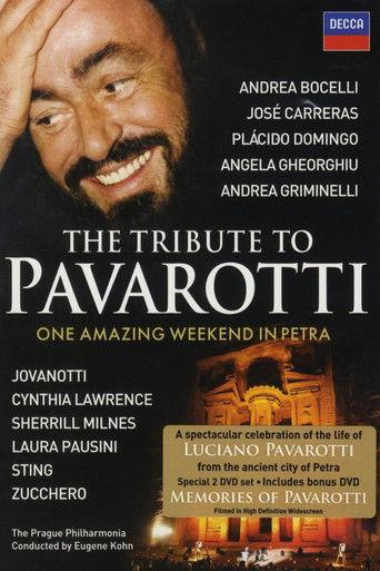 The Tribute to Pavarotti One Amazing Weekend in Petra film afişi