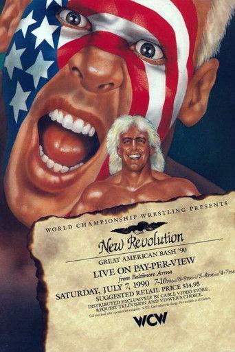 WCW The Great American Bash 1990 film afişi