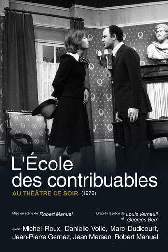 L'École des contribuables film afişi