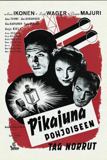 Pikajuna pohjoiseen film afişi