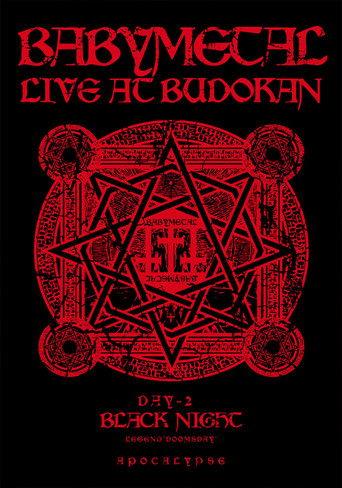 BABYMETAL Live at Budokan - Black Night - LEGEND Doomsday - APOCALYPSE film afişi