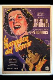 La marquesa del barrio film afişi