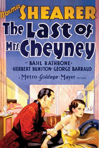 The Last of Mrs. Cheyney film afişi