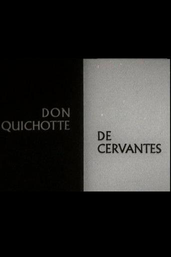 Don Quichotte de Cervantes film afişi