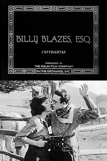 Billy Blazes, Esq. film afişi