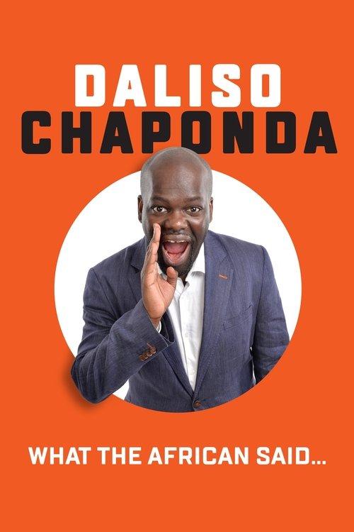 Daliso Chaponda: What The African Said... film afişi