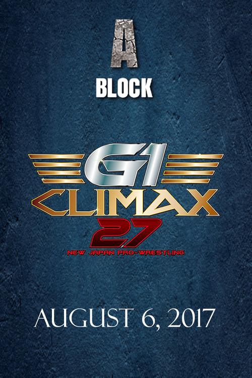 NJPW G1 Climax 27: Day 15 film afişi