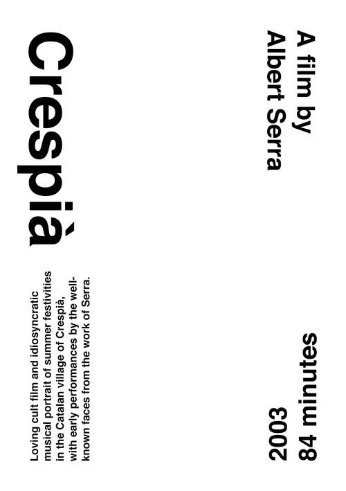 Crespià, the Film not the Village film afişi