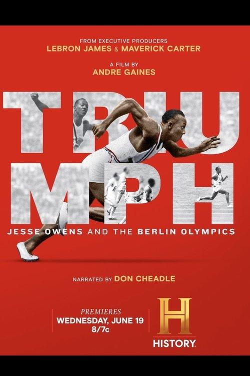 Triumph: Jesse Owens and the Berlin Olympics film afişi