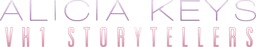 Alicia Keys - VH1 Storytellers logo