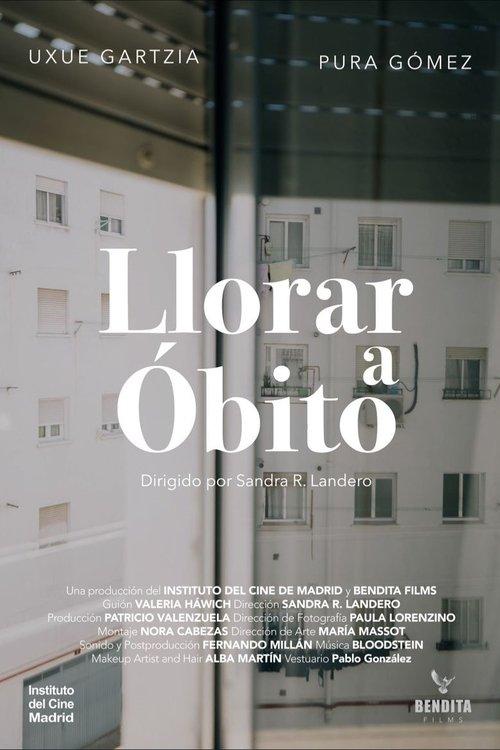 Llorar a Óbito film afişi