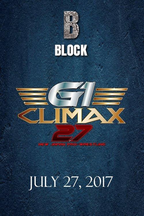 NJPW G1 Climax 27: Day 8 film afişi