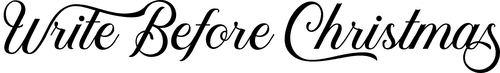 Write Before Christmas logo