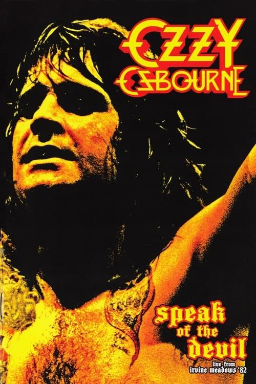 Ozzy Osbourne: Speak of the Devil film afişi